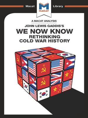 cover image of An Analysis of John Lewis Gaddis's We Now Know